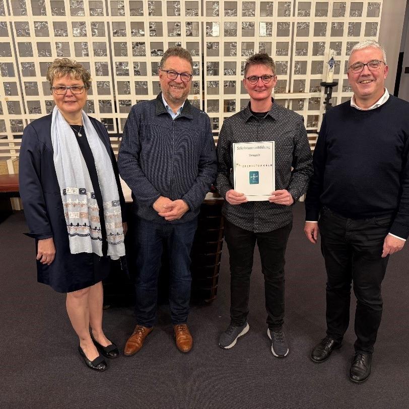 Foto Maren Lünendonk, Ralph Hövel, Pfr. Dr. Peter Seul