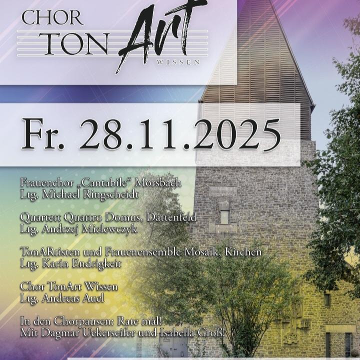 Plakat Konzert 28.11.2025